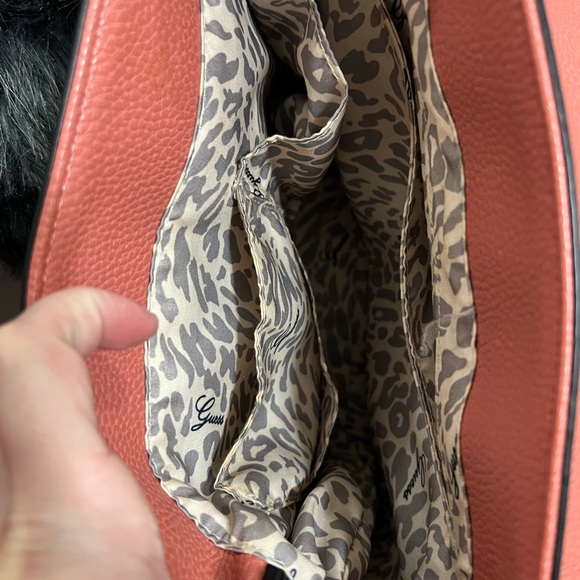 Guess Pink Leather Crossbody Purse - Picture 7 of 8